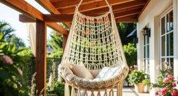 stylish comfortable macram chairs