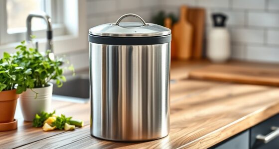 stylish durable compost bins