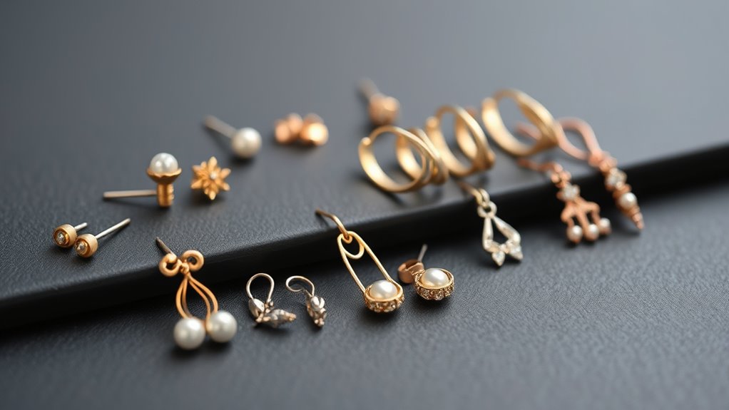 stylish safe hypoallergenic earrings