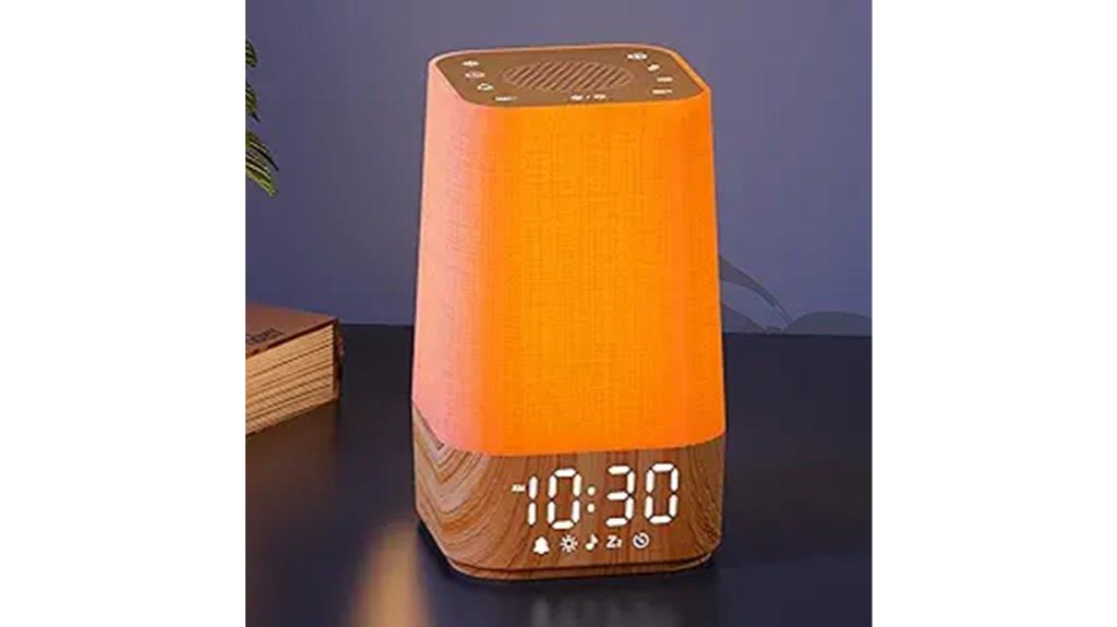 sunrise noise sleep clock