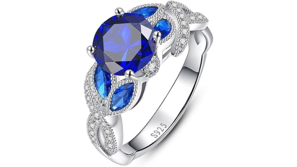 three carat women s gem ring