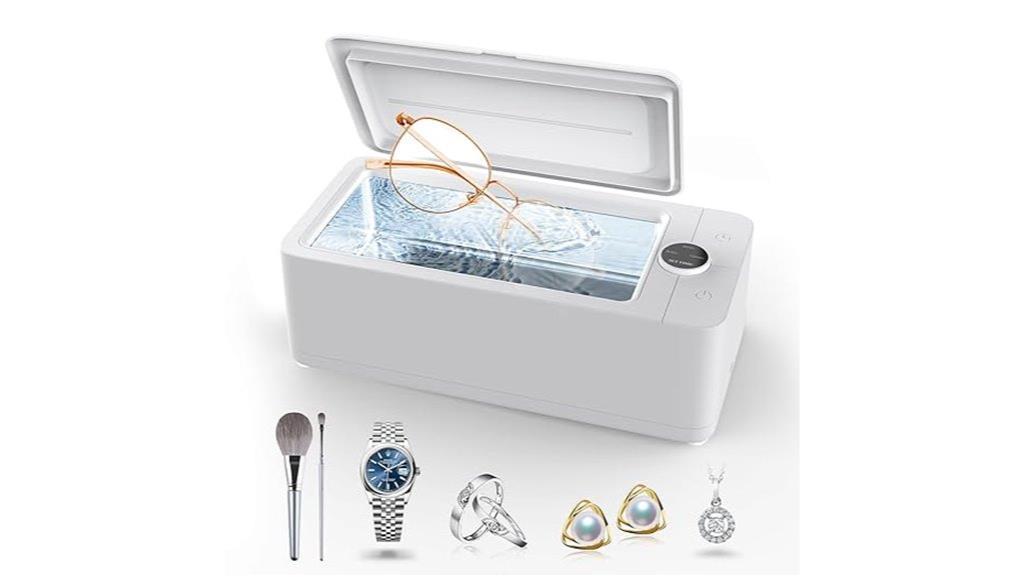 three mode ultrasonic jewelry cleaner