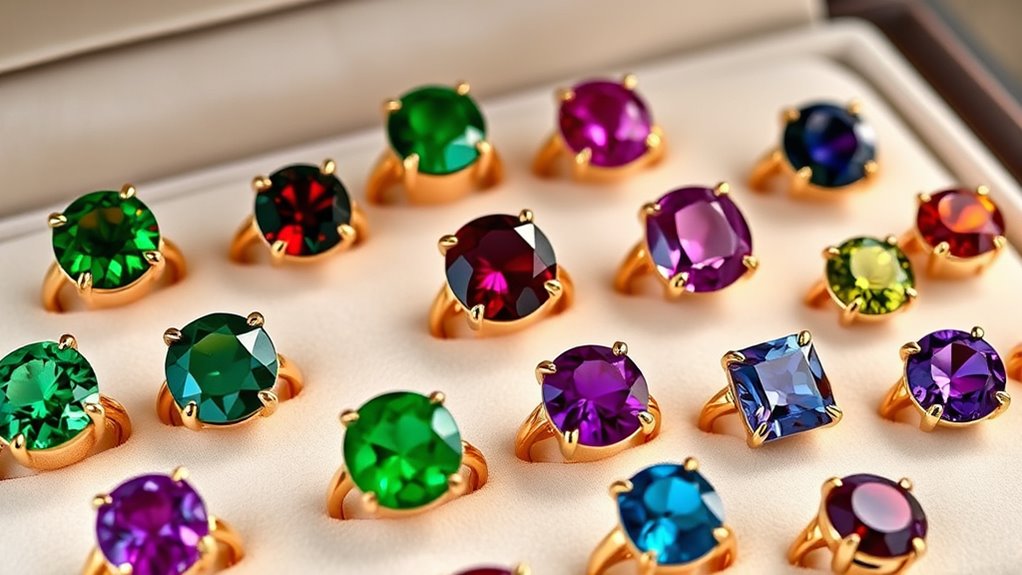 top 14 birthstone ring selections