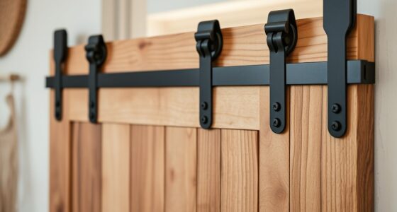 top boho barn door hardware