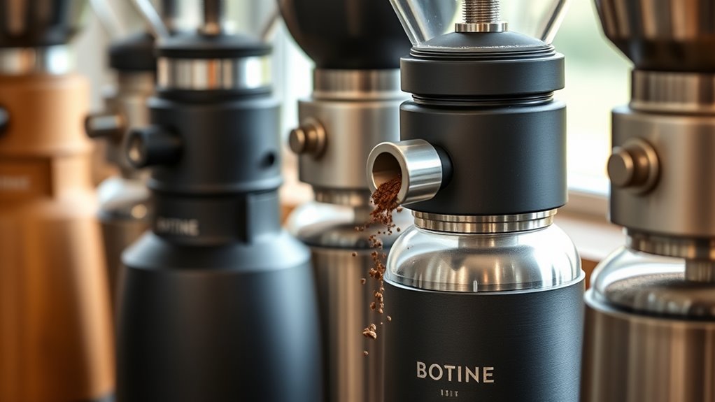 top conical burr grinders