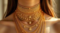 top gold layered necklace picks