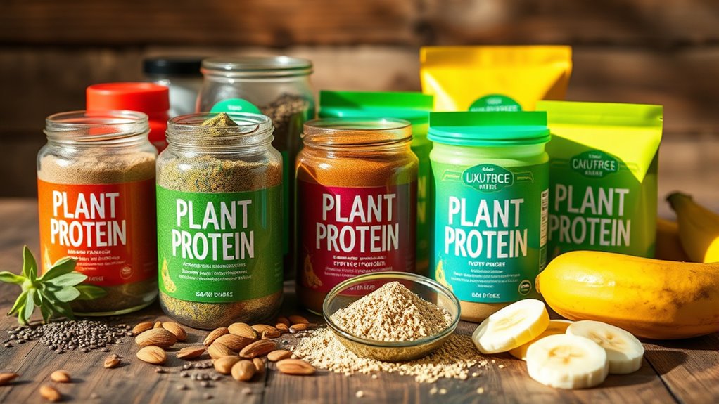 top plant based protein powders