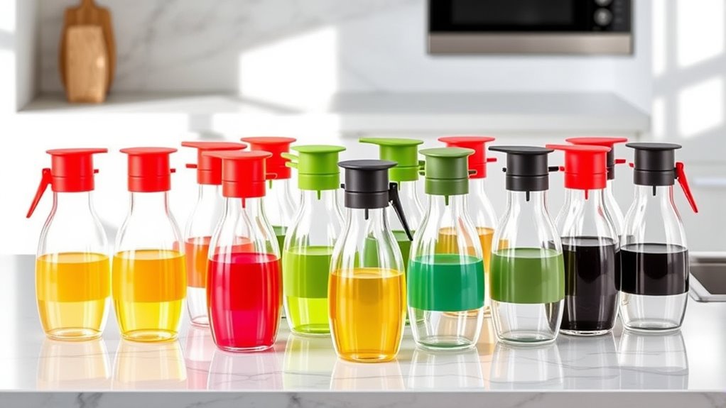 top spill proof oil dispensers