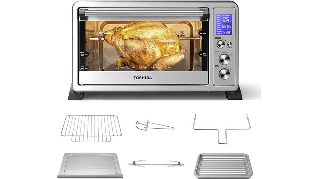toshiba 6 slice convection toaster