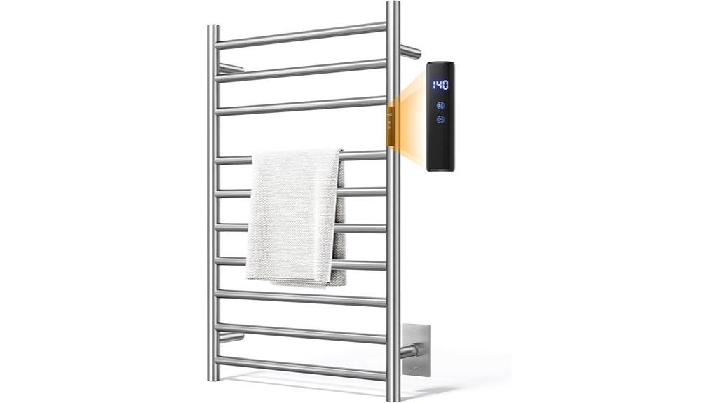 touch screen towel warmer