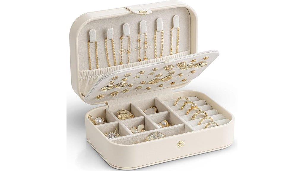 travel jewelry storage case
