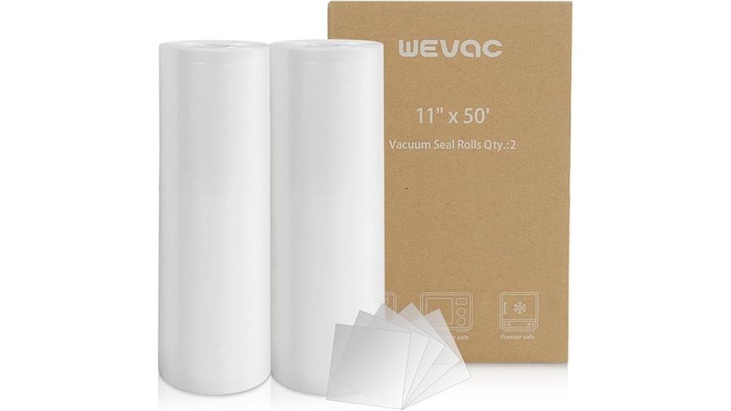 vacuum sealer bag rolls