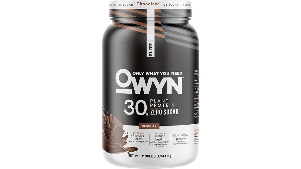 vegan chocolate protein powder