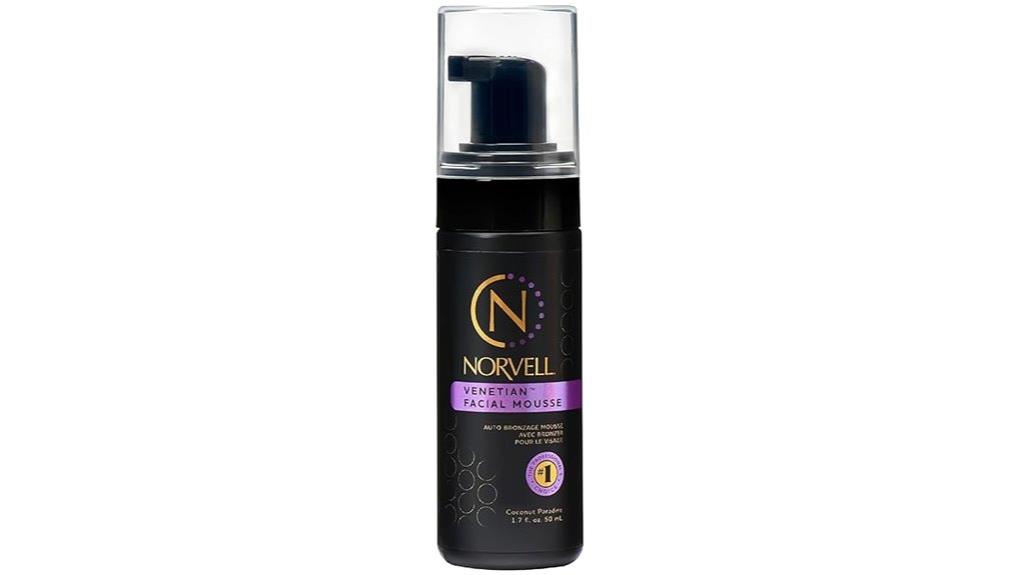 venetian sunless tanning mousse