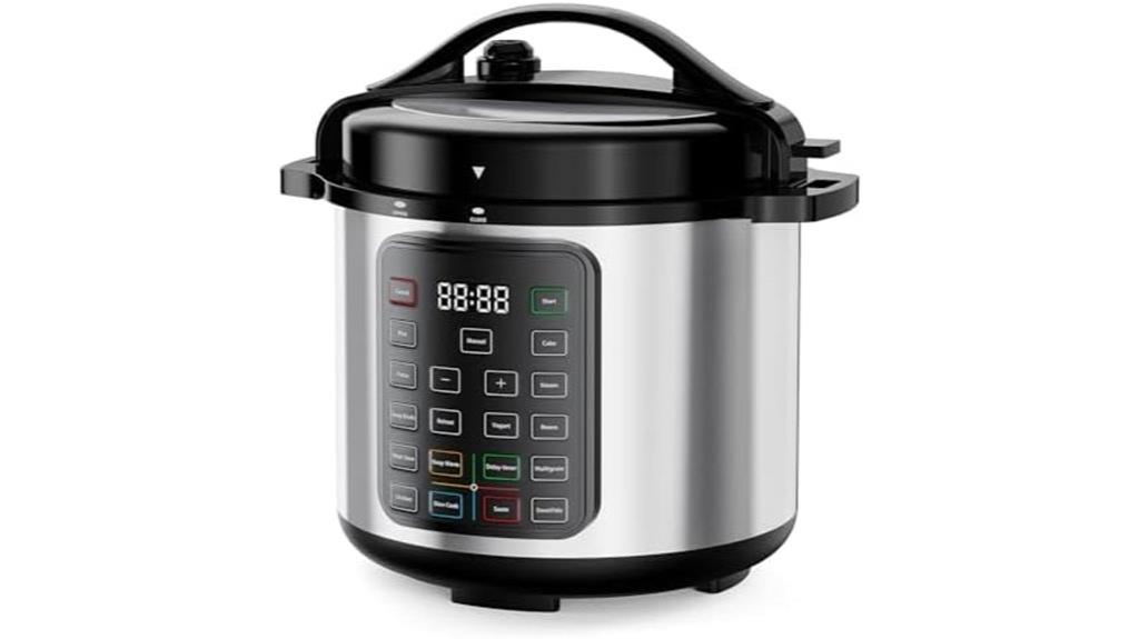 versatile 8qt stainless steel