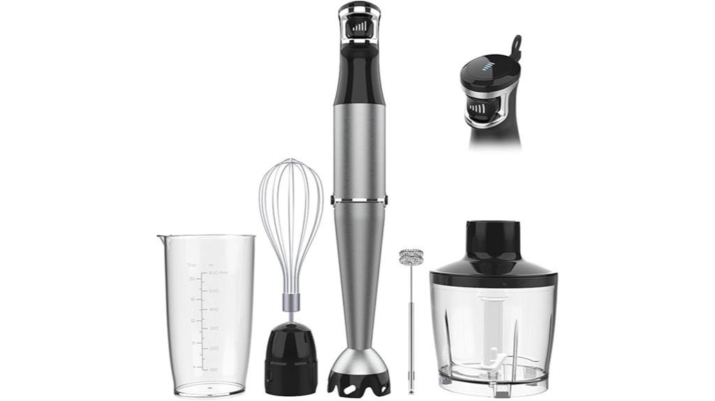 versatile corded immersion blender