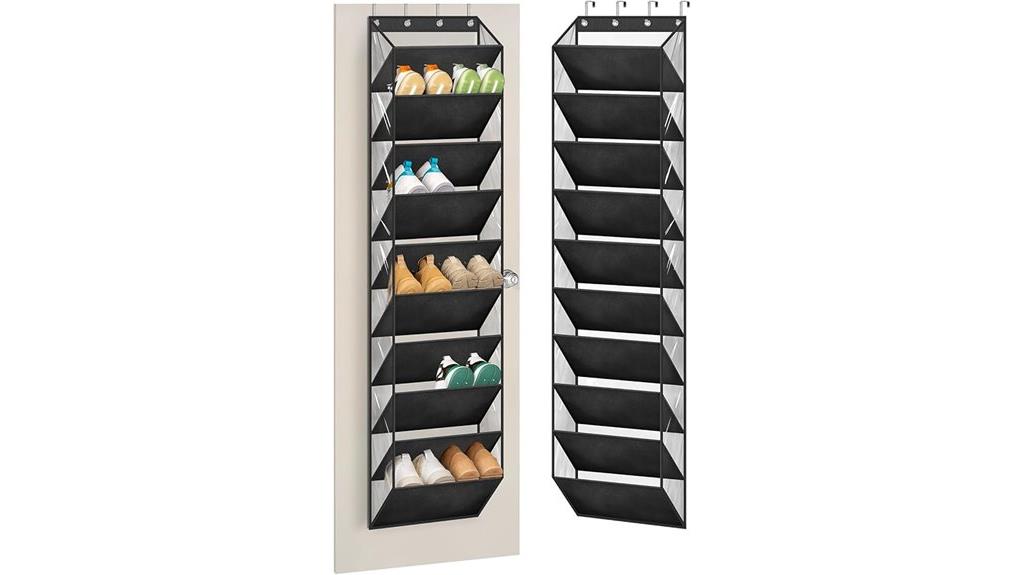 vertical shoe storage organizer