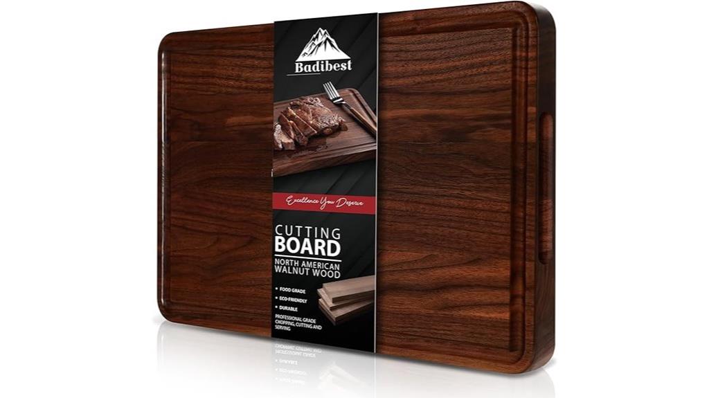walnut wood cutting board