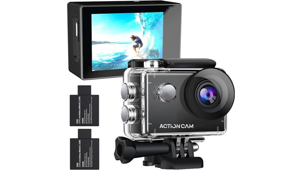 waterproof 1080p action camera