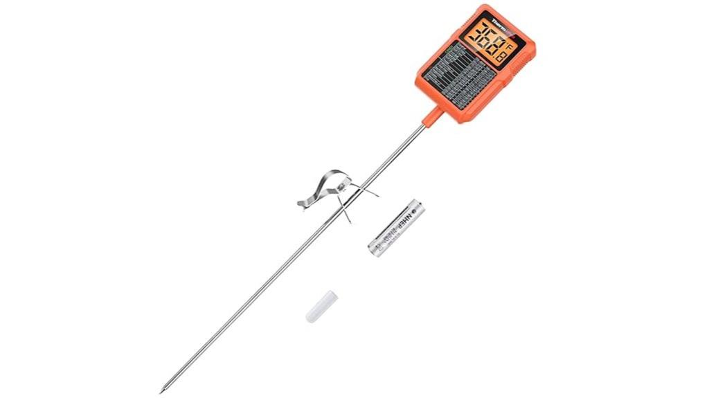 waterproof digital candy thermometer