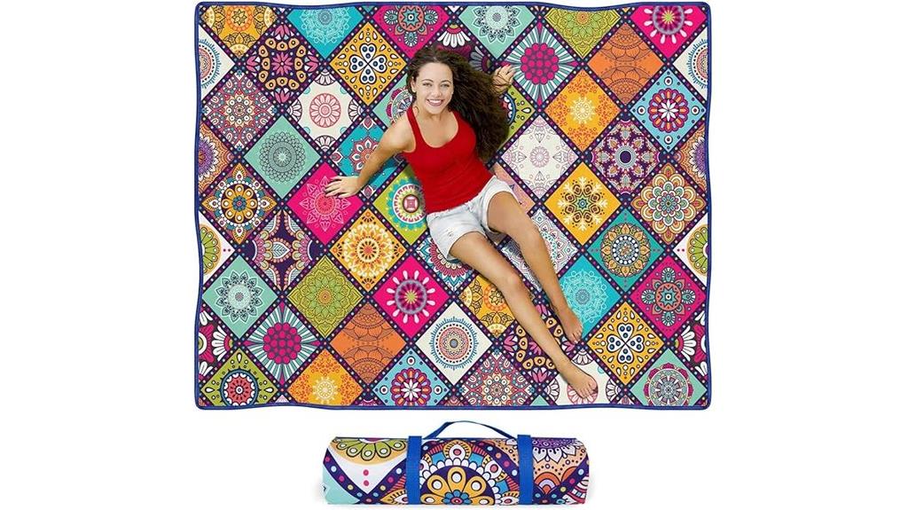 waterproof foldable picnic blanket