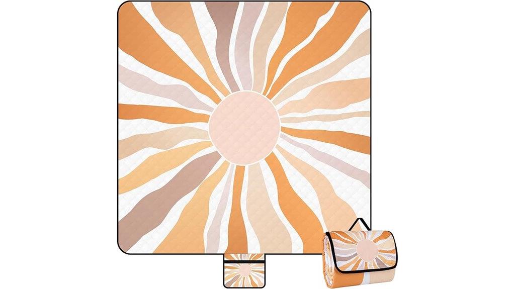 waterproof foldable picnic blanket