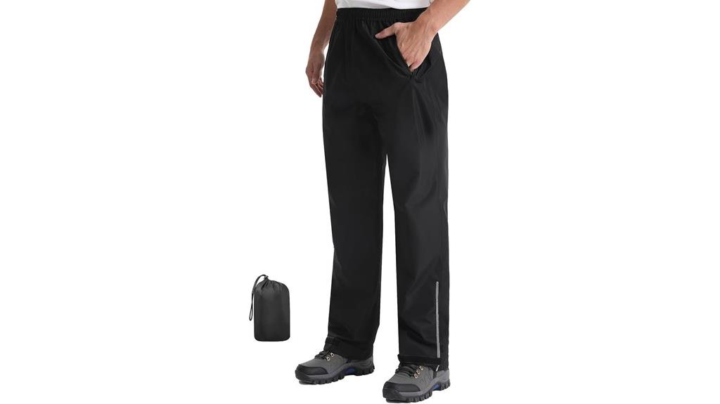 waterproof men s rain pants