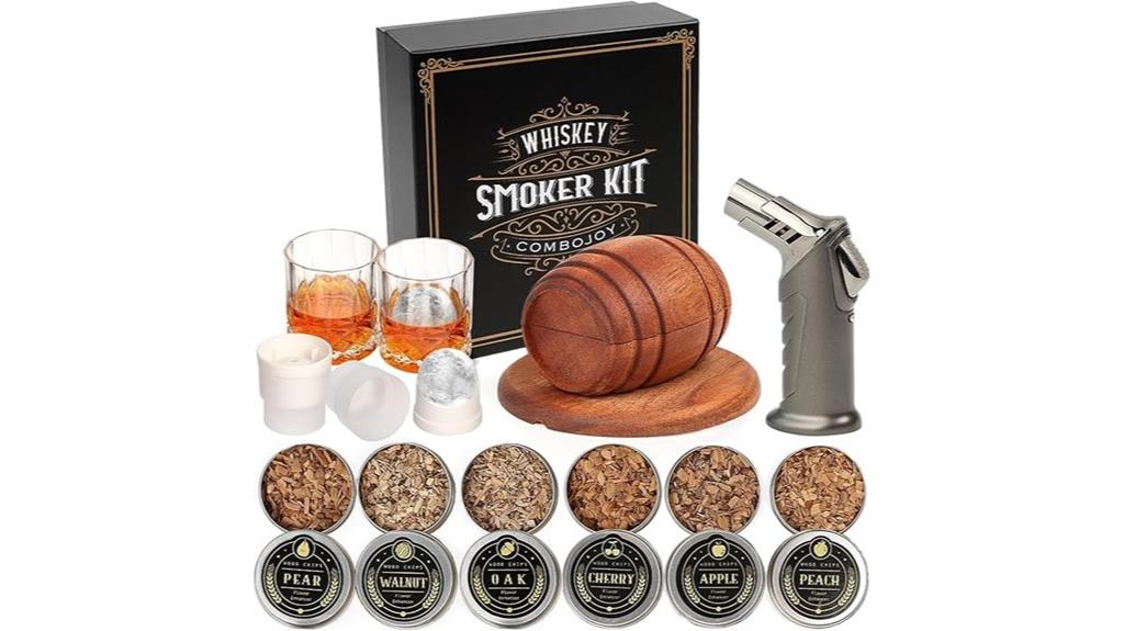 whiskey smoking gift set