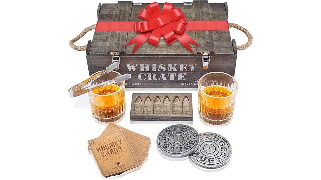 whiskey stones gift set
