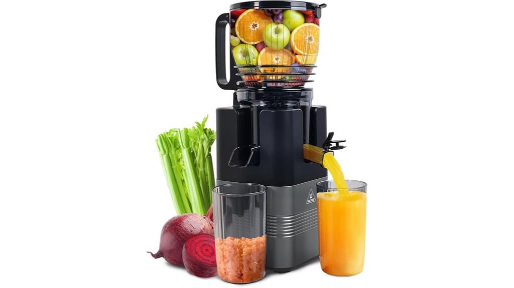 wide feed juicer