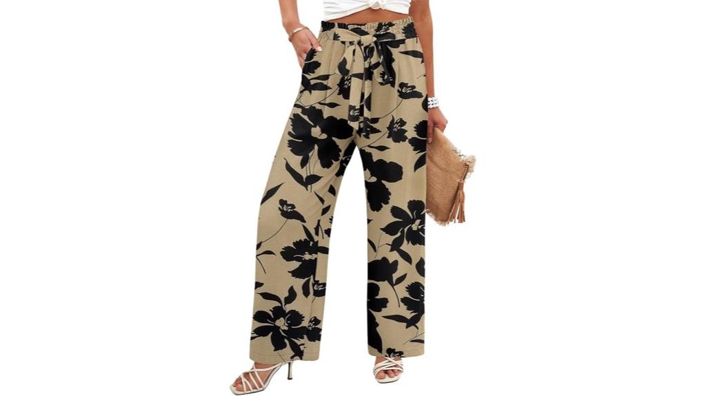 wide leg pocket pants