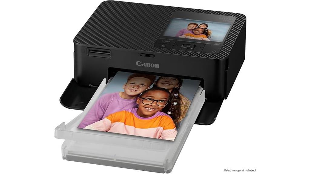 wireless black compact printer