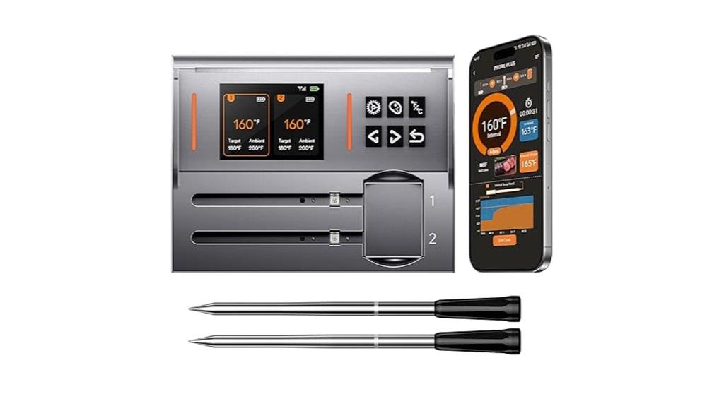 wireless bluetooth meat thermometer