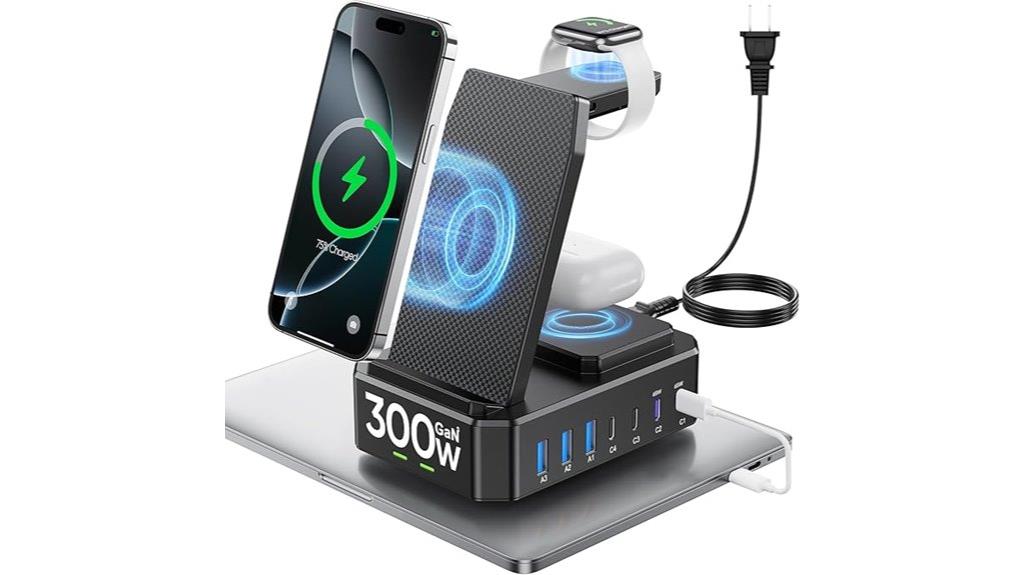 wireless charging dock station