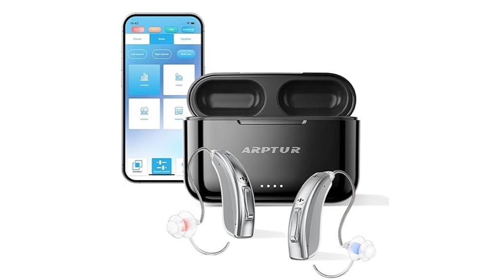 wireless charging hearing aids