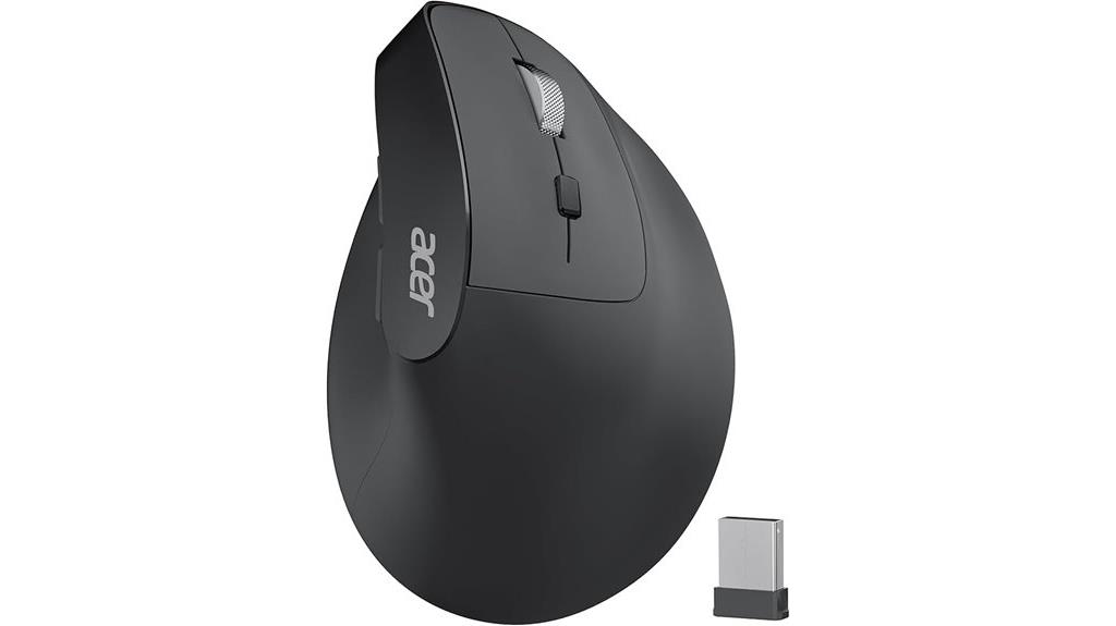 wireless ergonomic adjustable mouse