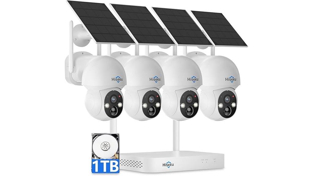 wireless outdoor solar security