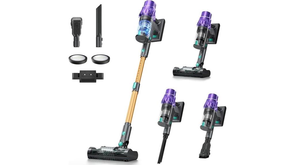 wireless vacuum with sensor