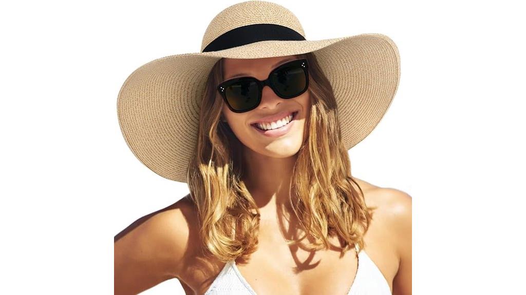 women s wide brim sun hat