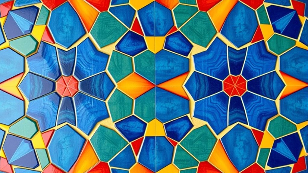 2d shapes creating tilings