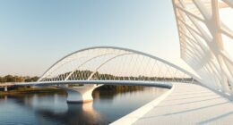 3d printed bridge demonstrates geometric engineering