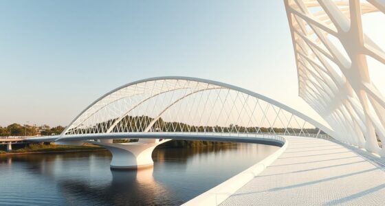 3d printed bridge demonstrates geometric engineering