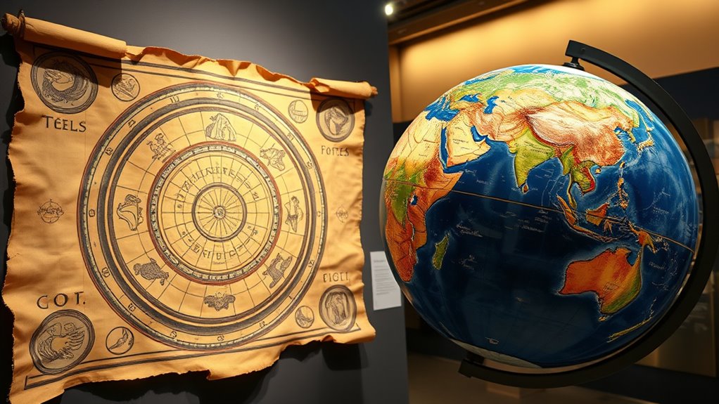 ancient beliefs about earth s shape