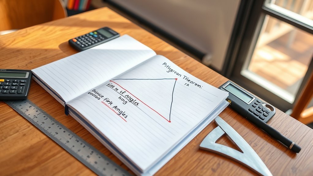 applying the pythagorean theorem