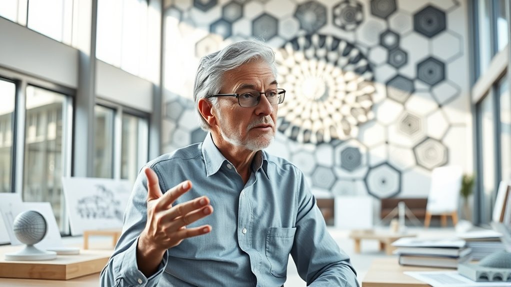 architect discusses geometric design