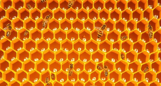 bees efficient hexagonal design