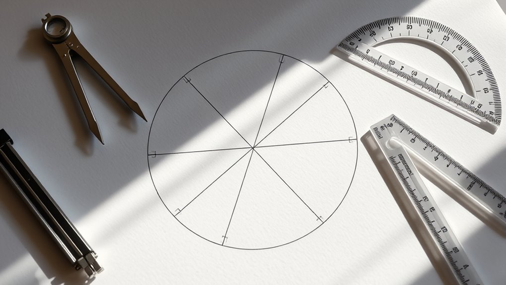 circle area derivation method