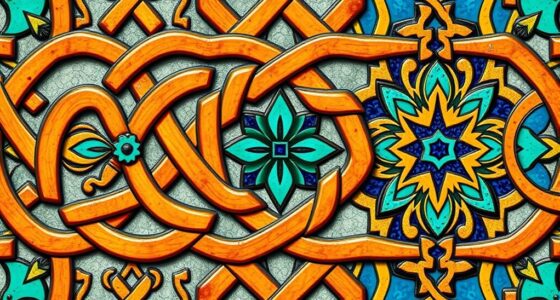 comparative geometric art styles