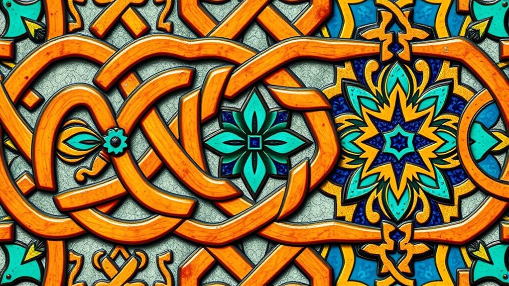 comparative geometric art styles