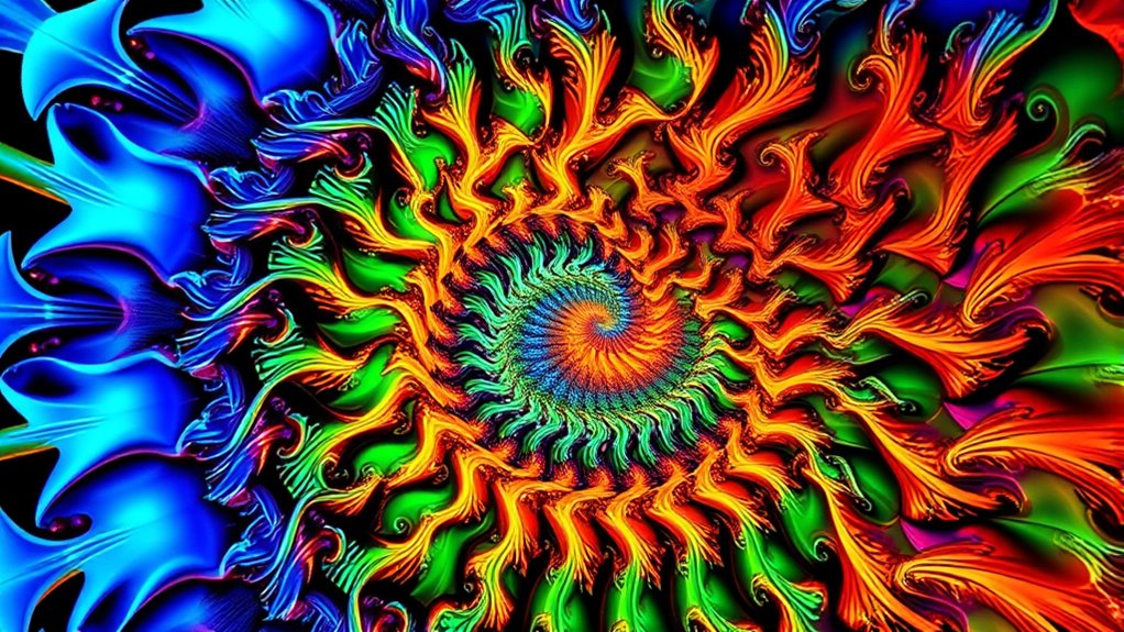 complex shapes with fractional dimensions